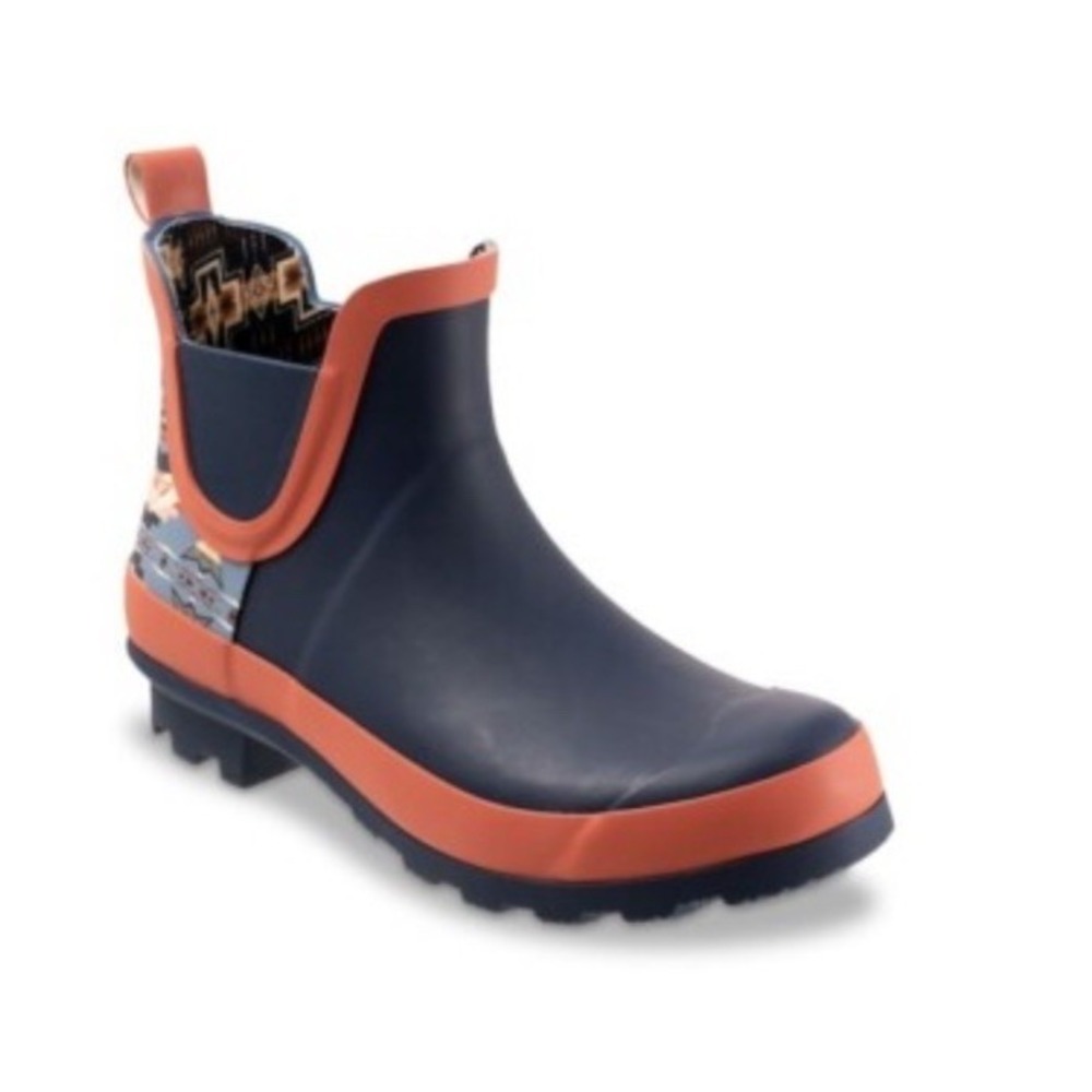 Pendleton Southwest Sierra Ridge Chelsea Waterproof Rubber Ankle Boots Wm's 7